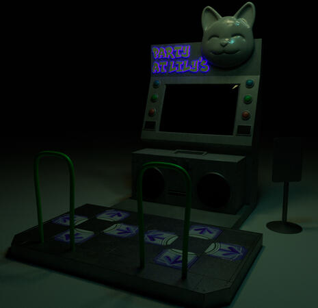 DDR (Unfinished texturing, 2023)